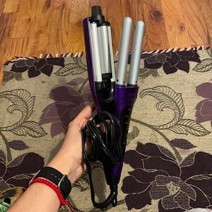 It’s a hair waver, one used once